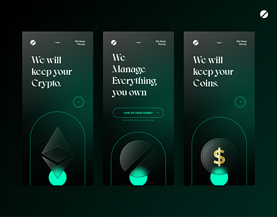 Evil scammer accountant mobile app UI 3d app ui beautidul branding crypto dark design finance glassmorphism graphic design illustration logo minimal mobile mobile app mobile ui money new ui vector