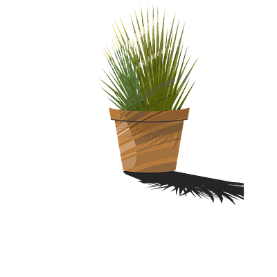 potted plant-png art artwork design green illustration ui