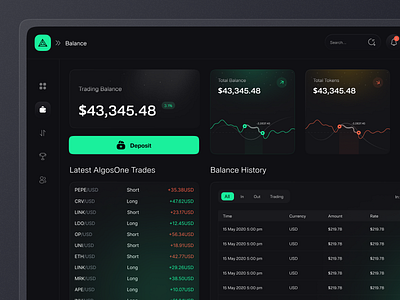 AI Trading Dashboard ai dashboard ai trading ai trading bot ai trading dashboard crypto crypto ai trading crypto dashboard cryptocurrency dashboard trade trading trading bot trading dashboard web design website design