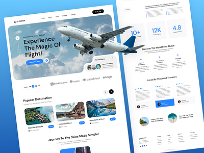 Travel Agency Website Design Figma design figma figma website landing page landing page design travel travel website travel website design ui design ui ux design web design website design website ui design