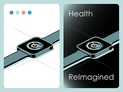 Health device isometric illustration 3 2.5d activity api care clean design doodle graphic design health app hire illustration isometric marketing personal health product device shade smart watch time tracker vector