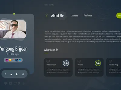 Resume Design graphic design ui ux design