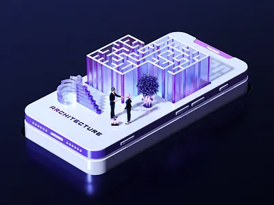 UI Concept design 3d 3dart 3dcharacter 3ddesign 3dillustration 3dmodeling art branding character cinema4d design icon illustration redshift render uiconcept web