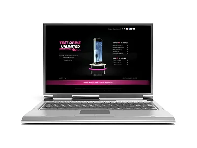 T-Mobile Ui/Web Design branding graphic design logo ui web design
