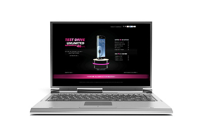 T-Mobile Ui/Web Design branding graphic design logo ui web design