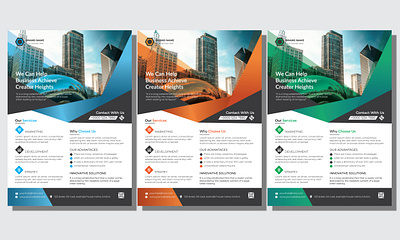 Corporate Flyer Template adobexd appdesign banner behance dailyui dribbblers flyer gfxmob graphicdesignui uidesign userexperience userinterface