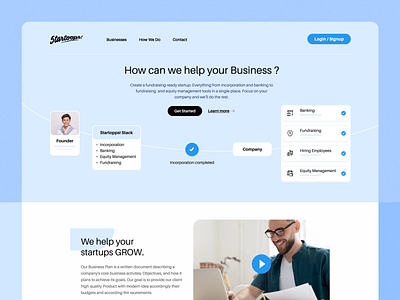 Startup Business Helper | Startopps angel bank concept crypto entrepreneur freelancer fund funding idea investment investors job seekers money profit promote startup ui value