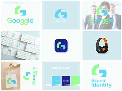 G Letter Logo/ Googgle Logo Branding brand identity design branding business logo creative cyber design dribble flat logo googgle google graphic design internet letter g logo minimal modern network portfolio techlogo vector