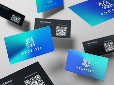 Modern Business Cards for Ardyssey branding business cards design graphic design logo modern vector