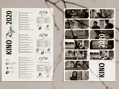Film Festival Poster adobe adobe indesign black film layout poster text white