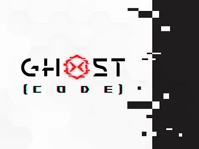 Coding the Ghxst branding cyberpunk design gaming glitch graphic design logo modern twitch vector