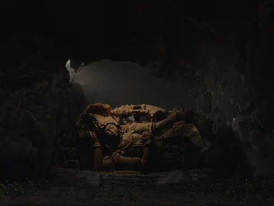 ANANTASHAYANAM 3d design graphic design vector