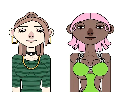 Сharacter design character character design design girl character graphic design illustration vector