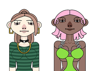 Сharacter design character character design design girl character graphic design illustration vector