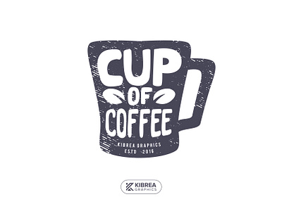 Cup of Coffee logo branding coffee coffee logo colorful logo cup of coffee logo design dribbble illustration logo minimalist modern logo ui vector