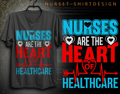 Nurses are the t-shirt design design graphic design icon illustration logo shirt t shirts design typography vector