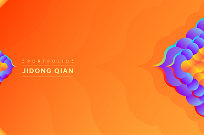 Looking for a job - Jidong Qian app color design freelancer graphic illustration job looking for a job portfolio pos uidesign uxdesign work