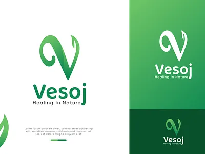 Vsoj Modern Logo business logo business logo design design harbal logo health care logo logo logo design logodesign modern logo vesoj logo