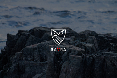 Logo Ravra branding design graphic design icon logo vector мокап