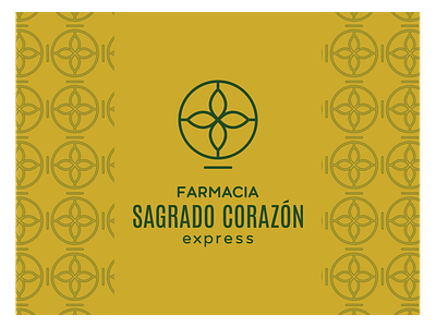 Farmacia Sagrado Corazón Express brandidentity branding design illustration logo logotype puertorico