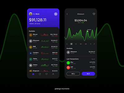 Crypto Wallet - App UI UX Design app apple crypto design ecommerce figma mobile app mobile app design store ui ux wallet