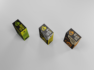 Tea packaging design - top shot 3d mockup affinity designer affinity publisher blender branding design graphic design mockup product design tea tea packaging vector