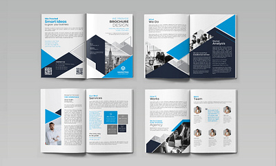 Corporate Brochure Profile Template annual report bifold branding brochure brochure design company profile corporate brochure design fiverr google graphic design illustration ppt presentation print print template profile design profile template proposal template