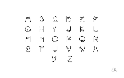 Typeface name - Alphacats font typeface typography