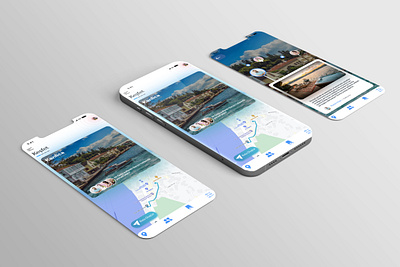 App for tourists app design discover figma graphic design interface mobil mobil app touristic ui ux