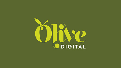 Olive Digital Logo Design 3d adobeillustrator animation branding design designticks digital logo graphic design illustration logo logodesign motion graphics olive digital logo olive logo ui ux vector