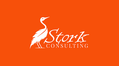 Stork Consulting Logo Design 3d adobeillustrator animation branding design graphic design illustration logo logodesign motion graphics stork consulting logo design ui ux vector