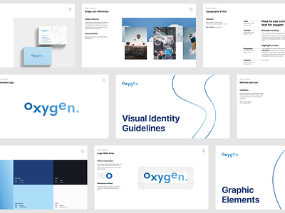 Oxygen - Brandbook design event logo
