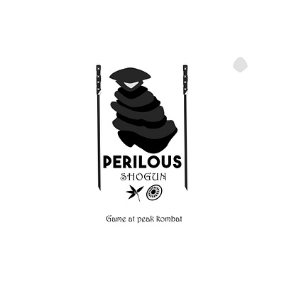 PERILOUS SHOGUN death eco friendly gaming gaming logo graphic design graphics graphics card illustration immortal logo logo design metal pc gaming performance peril samurai shadow shogun sword turbo