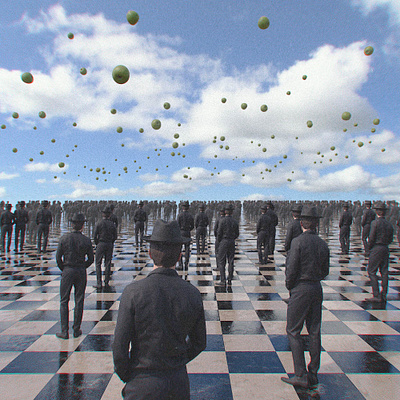 Magritte's Dreams 3d c4d surrealism