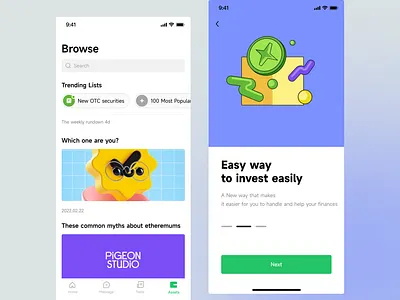 Bitcoin Trading Platform for Hong Kong customers app design illustration ui ux