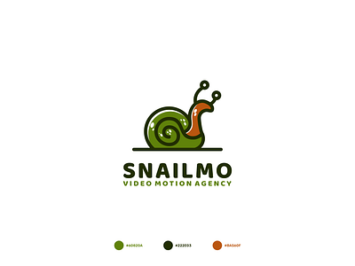 Snail Logo Concept brand branding design graphic design illustration logo motion graphics snail ui ux vector