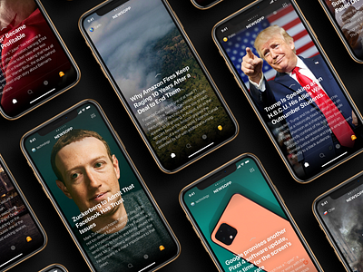 Designing a Safe, Diverse News Environment with NEWSOPP app case study mobile news newsopp product design research ui ux