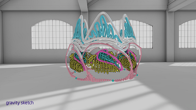 Chrome Crown 3d