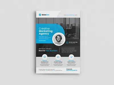 Corporate Flyer Template branding business flyer business flyer template corporate branding corporate flyer design corporate flyers flyer flyer design flyer template flyers