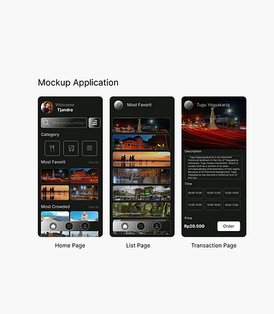 Tourist Apk app ui uiapp uidesign