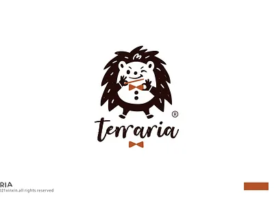 cartoon logo Hedgehog design icon illustration logo