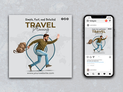 Social Media Design | Instagram Post | Social Media Banner | Ads ads banner design facebook ads facebook banner facebook cover facebook post instagram ads instagram post print print design social media social media ads social media banner social media design social media pack social media post social media templates travel travel ads travel banner