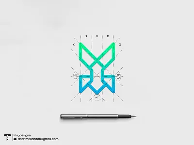 Y monogram logo brand