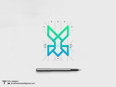 Y monogram logo brand