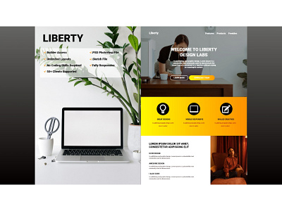 Liberty graphic design ui