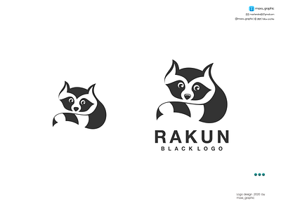 rakun logo branding design icon illustration logo logo design logotype vector