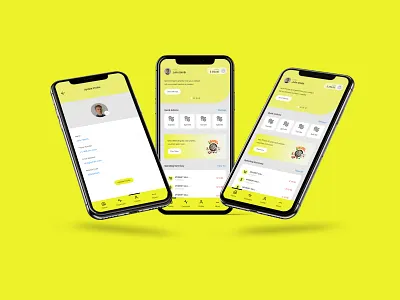 Financial App figma mobile app ui ux