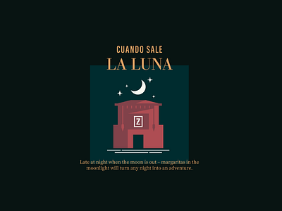 Cuando Sale La Luna - Zócalo Restaurants Location Icons branding latina latinx mexican modern mexican spanish