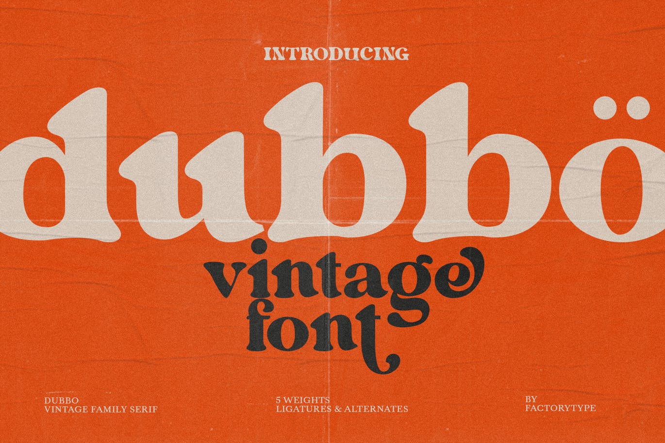 Dubbo - Retro Serif Font app branding contemporary design display font graphic design illustration logo retro serif typeface typography ui ux vector vintage