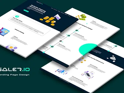 Cryptocurrency website landing page design with Divi theme branding cryptocurrency digital currency divi divi theme landing page ui we website wordpress